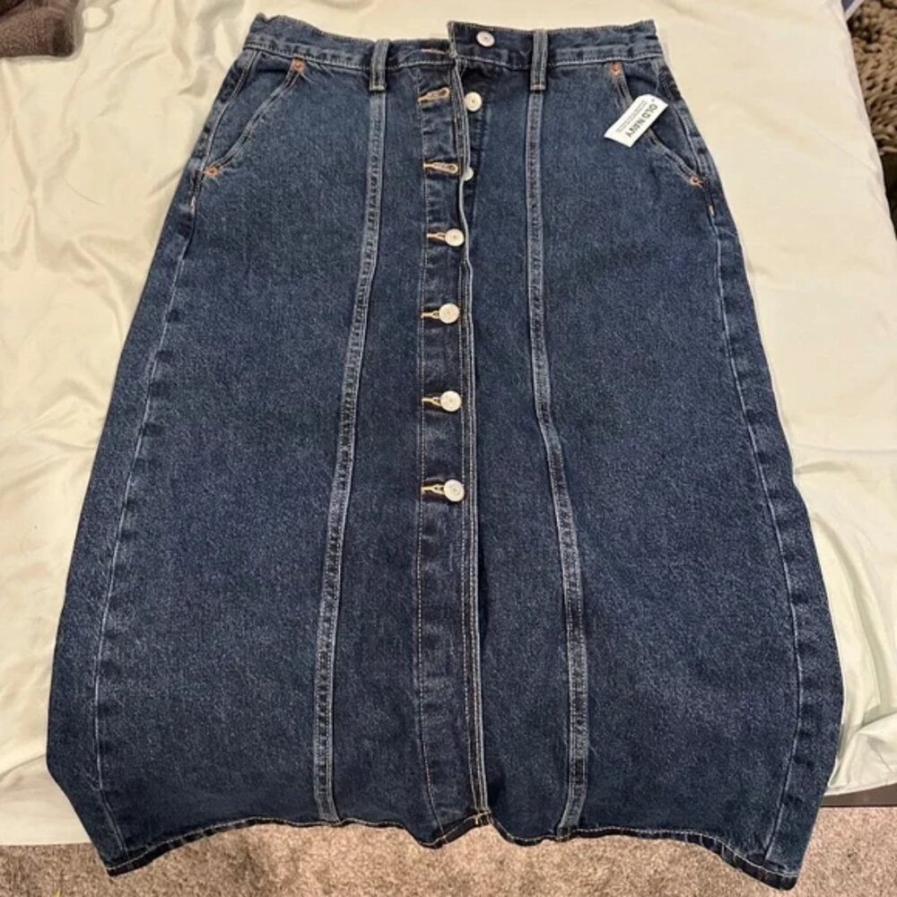Denim Old Navy skirt